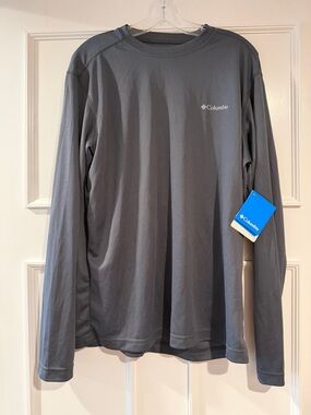 Columbia Omni-Wick Long Sleeve Performance Shirt - Charcoal